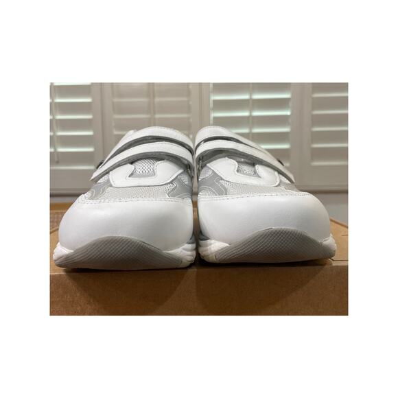 SAS Women's TMV Walking Shoes White Silver Leather Size 7.5 WW Lightly Worn - Picture 9 of 14